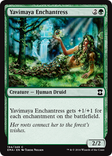 Yavimaya Enchantress - Eternal Masters - C - 194