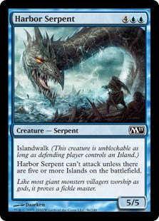 Harbor Serpent - Magic 2011 (M11) - C - 56