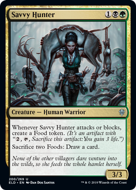 Savvy Hunter - Throne of Eldraine - U - 200