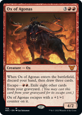 Ox of Agonas - Commander: Kamigawa: Neon Dynasty - M - 108