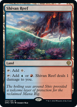 Shivan Reef - Dominaria United - R - 255