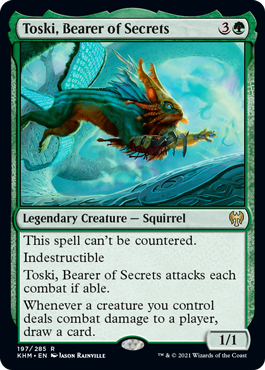 Toski, Bearer of Secrets - Kaldheim - R - 197