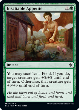 Insatiable Appetite - Throne of Eldraine - C - 162