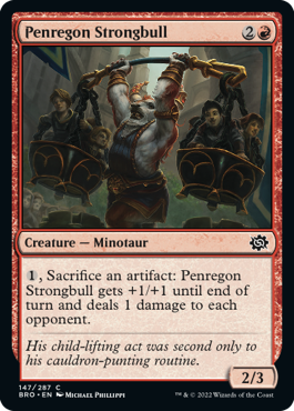 Penregon Strongbull - The Brothers' War - C - 147