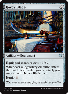 Hero's Blade - Commander 2017 - U - 214