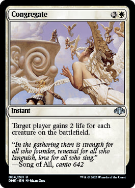 Congregate - Dominaria Remastered - U - 4
