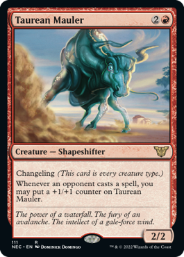 Taurean Mauler - Commander: Kamigawa: Neon Dynasty - R - 111