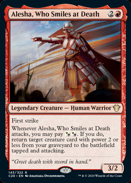 Alesha, Who Smiles at Death - Commander 2020 - R - 143
