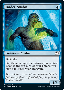 Larder Zombie - Innistrad: Midnight Hunt - C - 58