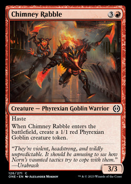 Chimney Rabble - Phyrexia: All Will Be One - C - 126
