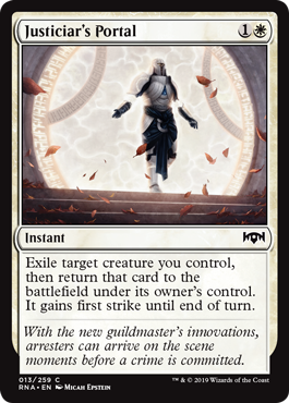 Justiciar's Portal - Ravnica Allegiance - C - 13