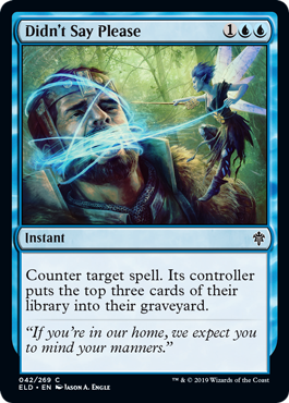 Didn't Say Please - Throne of Eldraine - C - 42