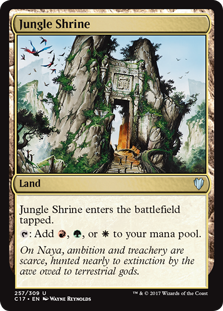 Jungle Shrine - Commander 2017 - U - 257