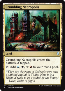 Crumbling Necropolis - Commander 2017 - U - 244