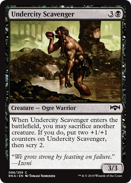 Undercity Scavenger - Ravnica Allegiance - C - 88