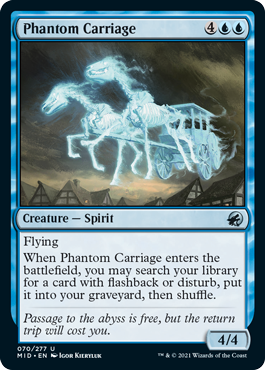 Phantom Carriage - Innistrad: Midnight Hunt - U - 70