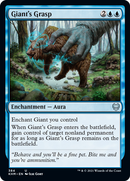 Giant's Grasp - Kaldheim - U - 384