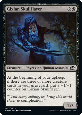 Gixian Skullflayer - The Brothers' War - C - 100