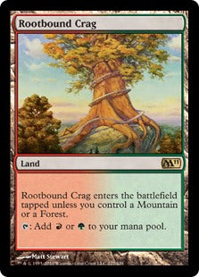 Rootbound Crag - Magic 2011 (M11) - R - 227
