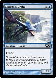 Seacoast Drake - Magic 2014 (M14) - C - 70