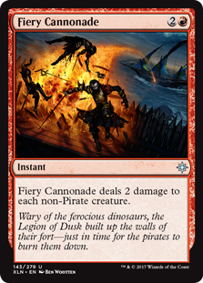 Fiery Cannonade - Ixalan - U - 143