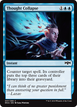 Thought Collapse - Ravnica Allegiance - C - 57