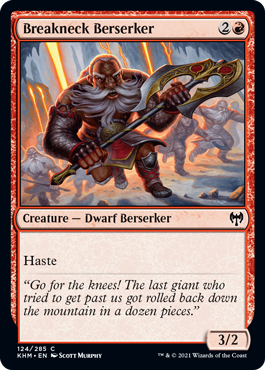 Breakneck Berserker - Kaldheim - C - 124