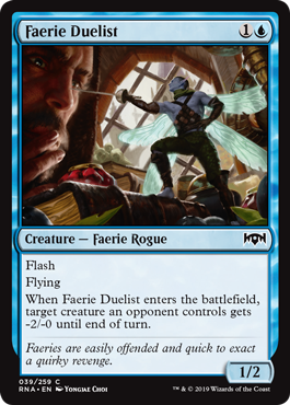 Faerie Duelist - Ravnica Allegiance - C - 39