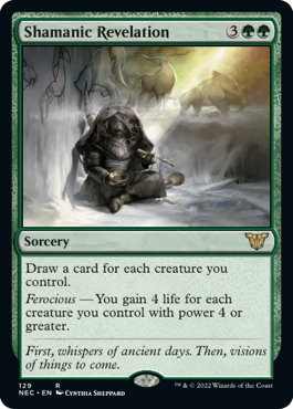 Shamanic Revelation - Commander: Kamigawa: Neon Dynasty - R - 129