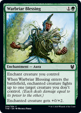 Warbriar Blessing - Theros Beyond Death - C - 204