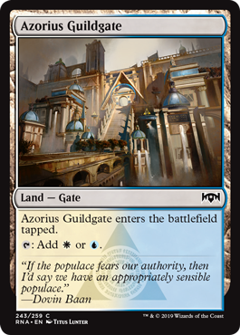 Azorius Guildgate (243) - Ravnica Allegiance - C - 243