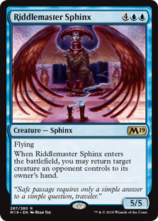 Riddlemaster Sphinx - Core Set 2019 - R - 287