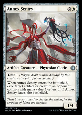 Annex Sentry - Phyrexia: All Will Be One - U - 2
