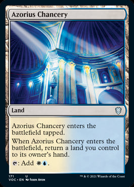 Azorius Chancery - Commander: Innistrad: Crimson Vow - U - 171