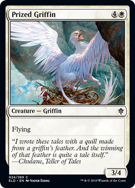 Prized Griffin - Throne of Eldraine - C - 24