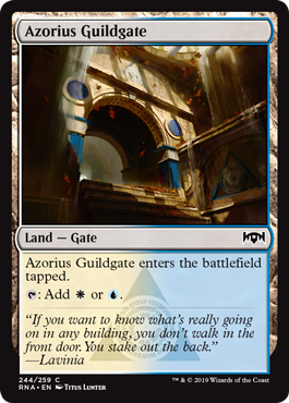 Azorius Guildgate (244) - Ravnica Allegiance - C - 244