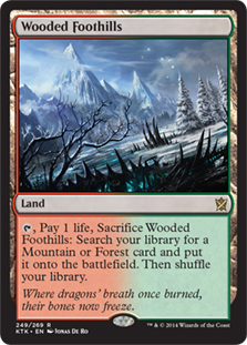 Wooded Foothills - Khans of Tarkir - R - 249