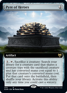 Pyre of Heroes (Extended Art) - Kaldheim - R - 370