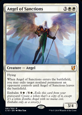 Angel of Sanctions - Commander 2019 - M - 61