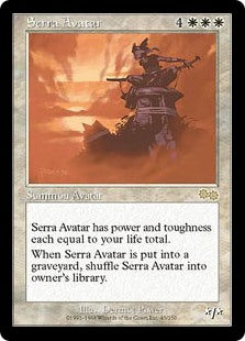 Serra Avatar - Urza's Saga - R -