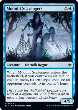 Moonlit Scavengers - Throne of Eldraine - C - 57