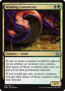 Winding Constrictor - Aether Revolt - U - 140
