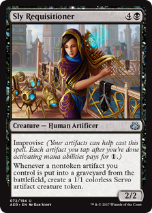 Sly Requisitioner - Aether Revolt - U - 72