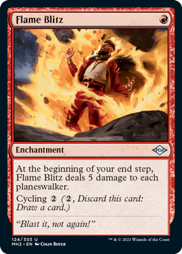 Flame Blitz - Modern Horizons 2 - U - 124