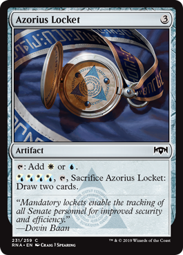 Azorius Locket - Ravnica Allegiance - C - 231