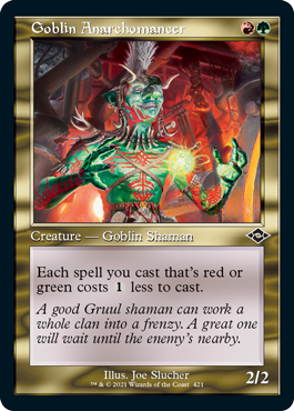 Goblin Anarchomancer (Retro Frame) - Modern Horizons 2 - C - 421