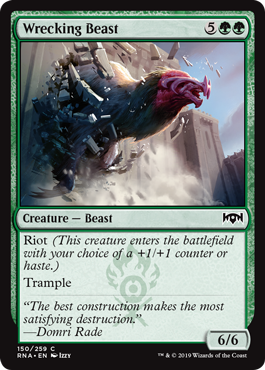 Wrecking Beast - Ravnica Allegiance - C - 150