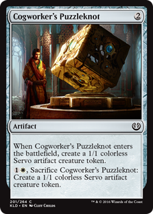 Cogworker's Puzzleknot - Kaladesh - C - 201