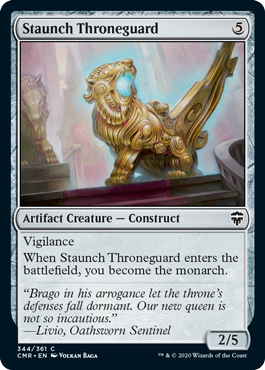 Staunch Throneguard - Commander Legends - C - 344