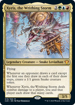 Xyris, the Writhing Storm - Commander 2020 - M - 18